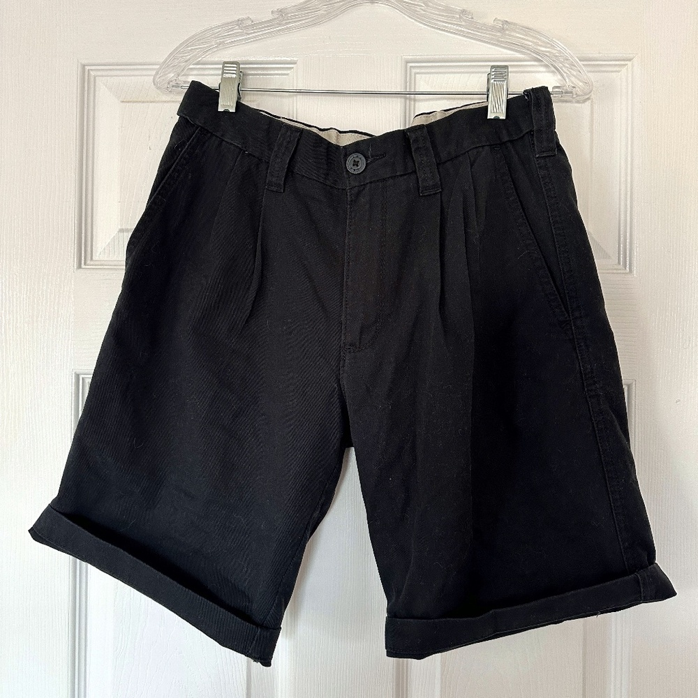 FINAL PRICE! Men's Black Shorts Lee 30 Pleated
